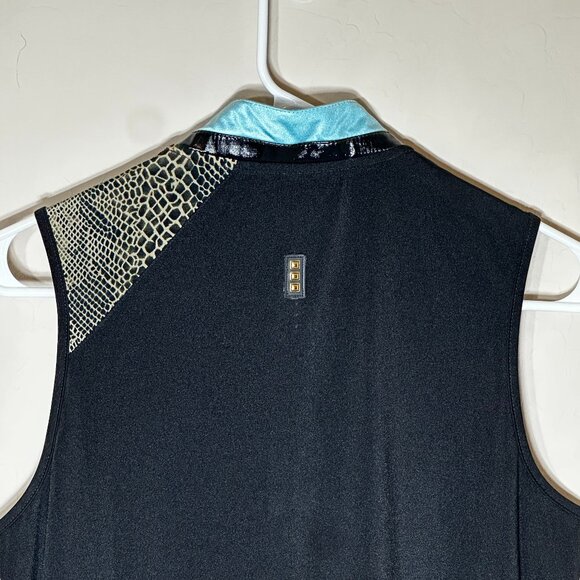 Jamie Sadock Women's Small Sleeveless Top 1/4 Zip Golf Sporty - Picture 3 of 5